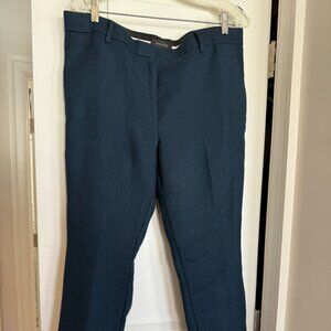 Ann Taylor Blue Ankle Pant - Size 12 - Like New